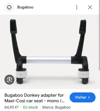 Adaptador Bugaboo Donkey Maxi-Cosi