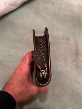 Portafoglio Gucci con zip a soffietto