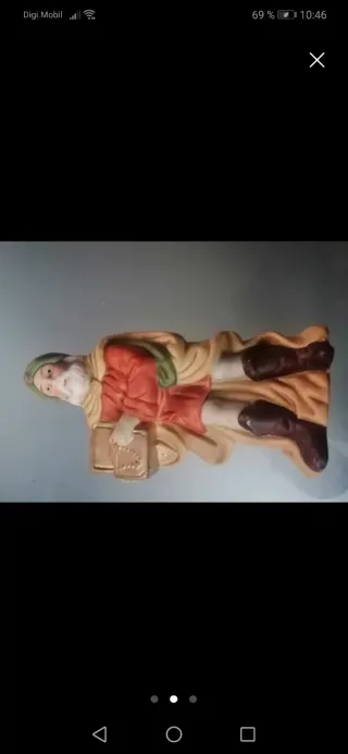 Figura Rey Mago Navidad