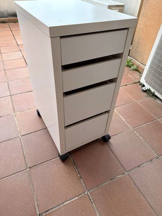 Cajonera Metálica Ikea Gris