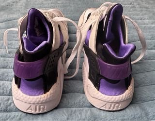 Zapatillas Nike Air Huarache Morado Blanco