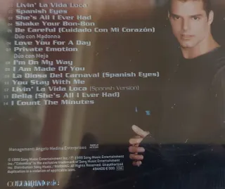 Lote 4 CDs Ricky Martin