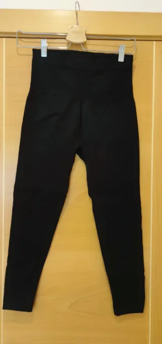Leggings premamá forro polar negros