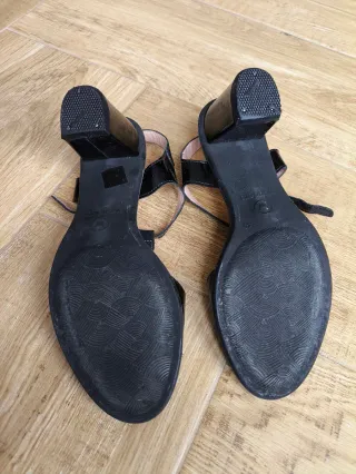 Sandalias fiesta Wonders negras talla 40