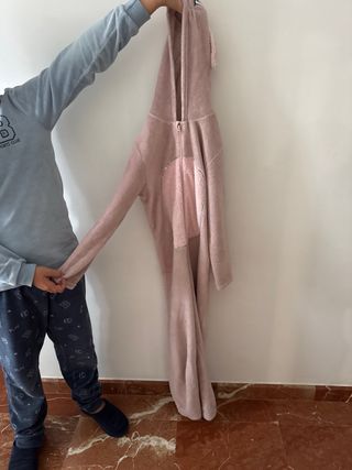 Pijama Conejo Niña Rosa