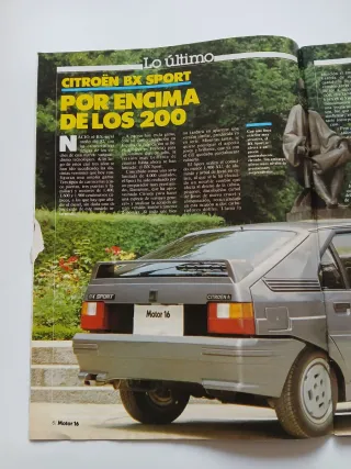 Revista automovilismo Motor 16 num 90 julio 1985