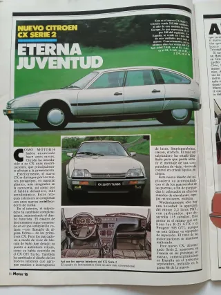 Revista automovilismo Motor 16 num 90 julio 1985