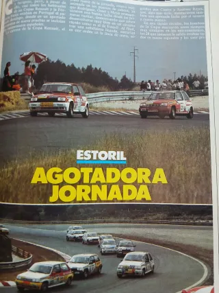 Revista automovilismo Motor 16 num 90 julio 1985