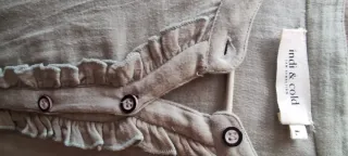 Vestido verde azulado indi and cold.