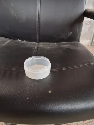 Tarro pequeño transparente