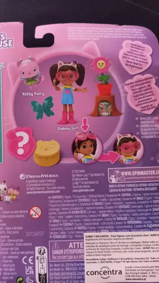 Boneca Gabby's Dollhouse Nova com Acessórios