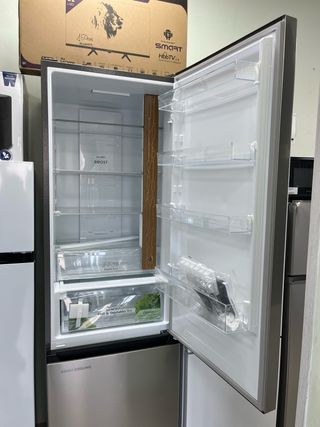 frigorífico Becken 2M inox A doble cajón display