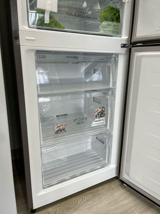 frigorífico Becken 2M inox A doble cajón display