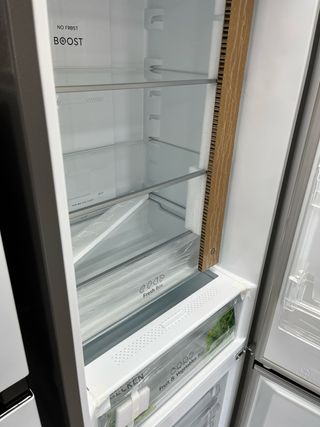 frigorífico Becken 2M inox A doble cajón display