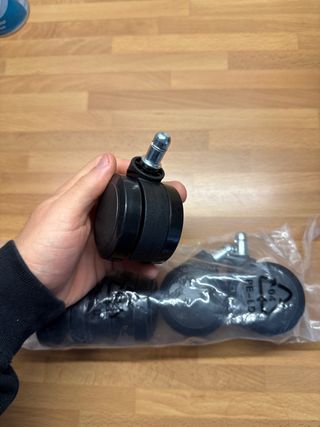 Ruedas para silla de oficina (parquet)