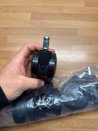 Ruedas para silla de oficina (parquet)