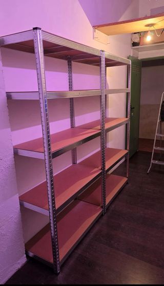 2 Estanterías Metálicas Trastero / Almacén