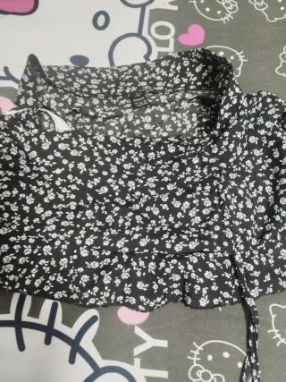 Falda corta estampada floral