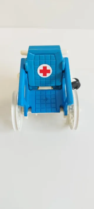 Silla de ruedas Playmobil vintage