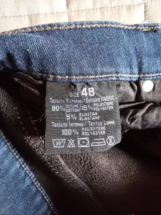 Jeans uomo invernali blu