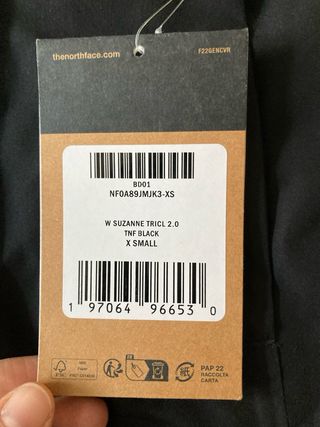Parka The North Face Suzanne 2.0 Trilimate Negra