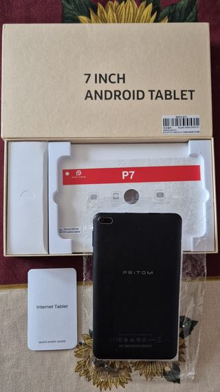 Tablet Android 7 pollici Pritom P7 Nera