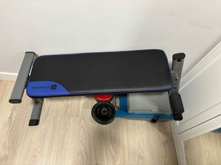 2 Set mancuernas + discos extra y banco