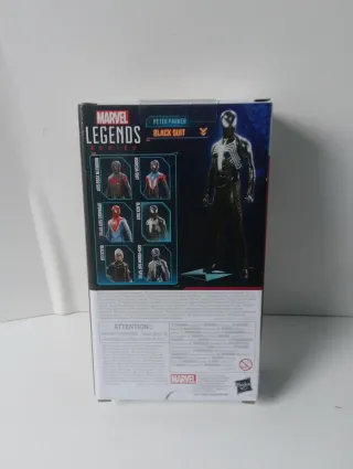 Marvel Legends Spider-Man 2 Peter Parker Black Sui