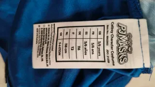 Disfraz Gekko PJ Masks 5-6 años