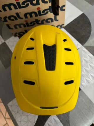 Casco Sci Mistral Adulto S-M Giallo