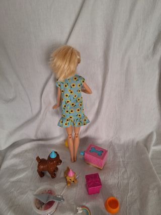Barbie y sus mascotas fiesta cumpleaños