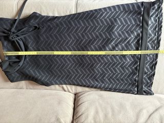 Vestito donna smanicato fantasia geometrica