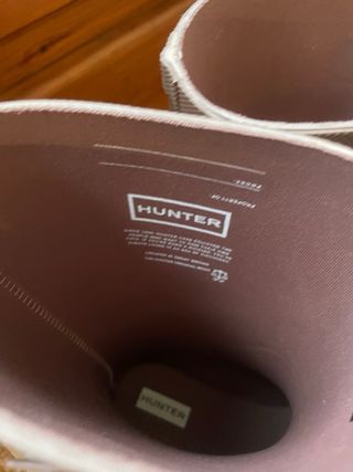 Botas de agua Hunter caña media Marrón Talla 39