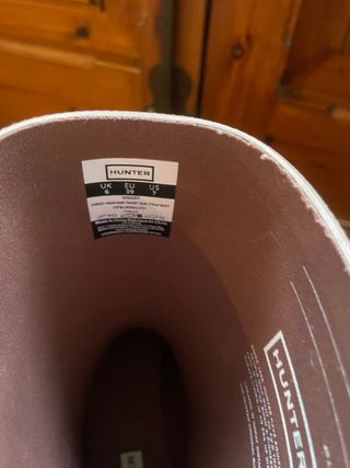 Botas de agua Hunter caña media Marrón Talla 39