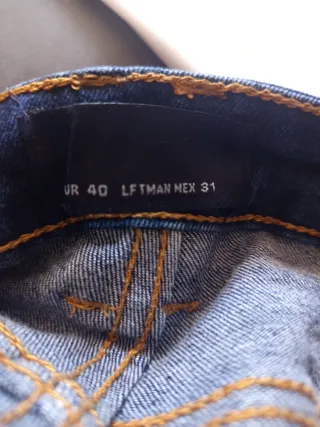 Pantalón vaquero hombre azul