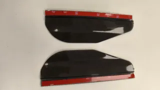 Deflectores lluvia retrovisores coche