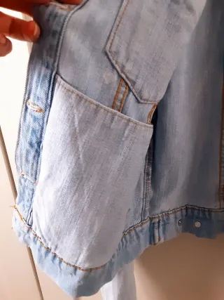 Chaqueta vaquera Pull&Bear azul