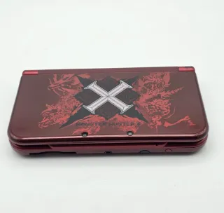 Nintendo 3DS XL 64gb tema Monster Hunter X Rosso