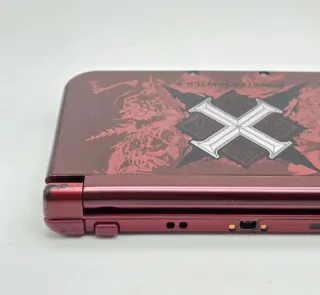 Nintendo 3DS XL 64gb tema Monster Hunter X Rosso