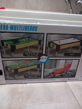 Mesa de Juegos 4 en 1 Ambassador Next Generation