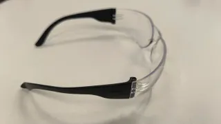 Gafas de seguridad transparentes