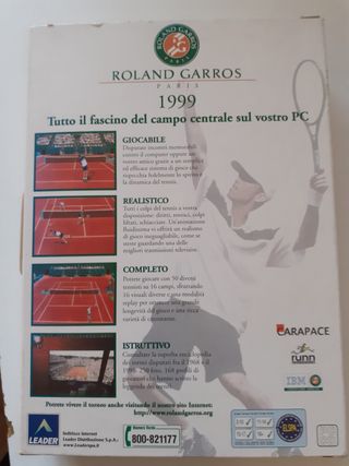 Roland Garros 1999 Videogioco PC