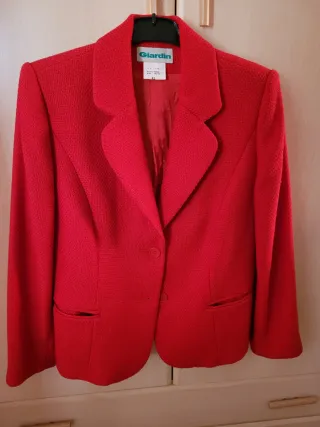 Chaqueta Giardin Roja Talla 42