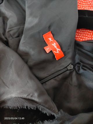 Top de fiesta negro terciopelo y tul