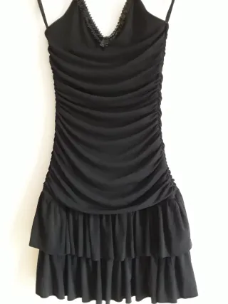 Vestido fiesta negro XS