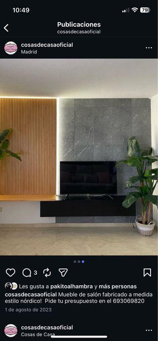 Mueble de salón moderno