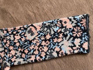 Jersey Zara flores suave y cálido