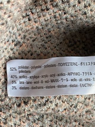 Jersey Zara flores suave y cálido