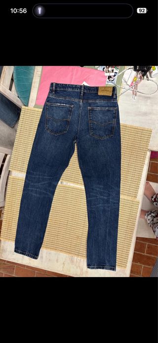 Pantalón vaquero Pull&Bear azul