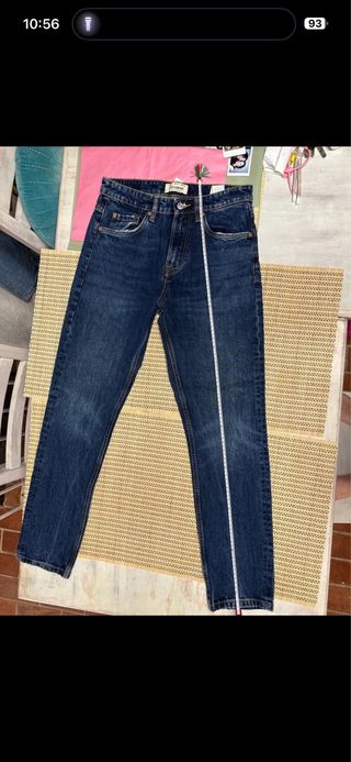 Pantalón vaquero Pull&Bear azul